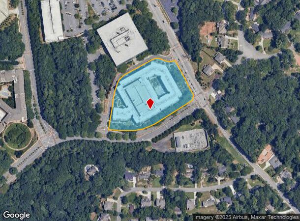  4150 Ashford Dunwoody Rd Ne, Brookhaven, GA Parcel Map