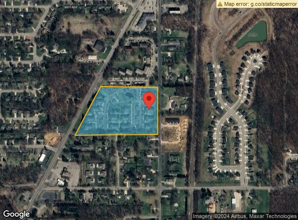  10229 Shaver Rd, Portage, MI Parcel Map