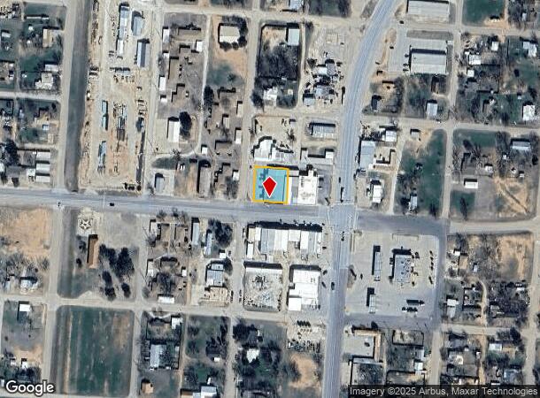  120 W Main St, Bronte, TX Parcel Map