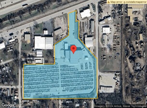  7600 Charles Page Blvd, Tulsa, OK Parcel Map