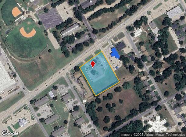 3329 W 7Th Ave, Corsicana, TX Parcel Map