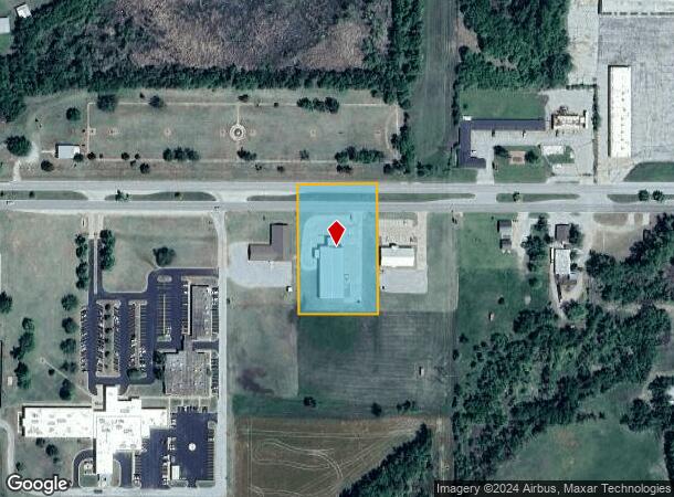  1104 E Central Blvd, Anadarko, OK Parcel Map