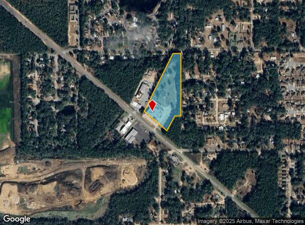  4721 Capital Cir Sw, Tallahassee, FL Parcel Map