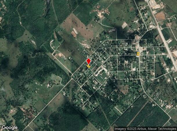 502 Mulcahy St, Damon, TX Parcel Map