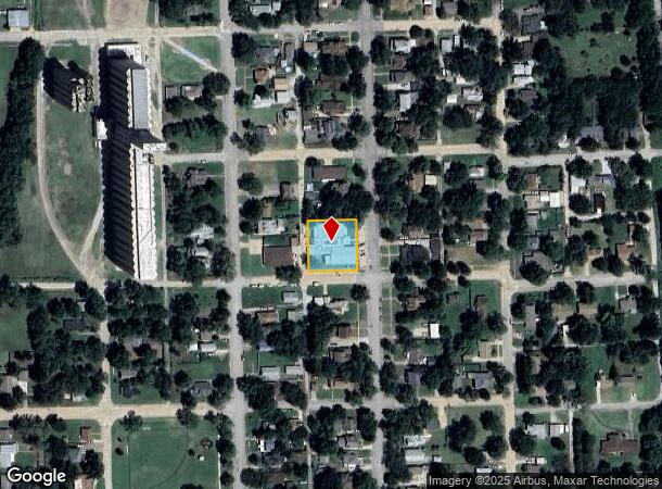  924 S Washington Ave, Wellington, KS Parcel Map