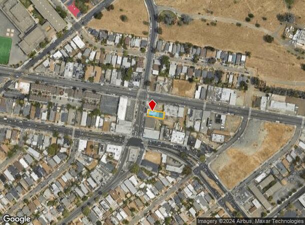  2826 Havenscourt Blvd, Oakland, CA Parcel Map