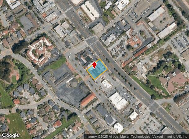 1125 El Camino Real, Millbrae, CA Parcel Map