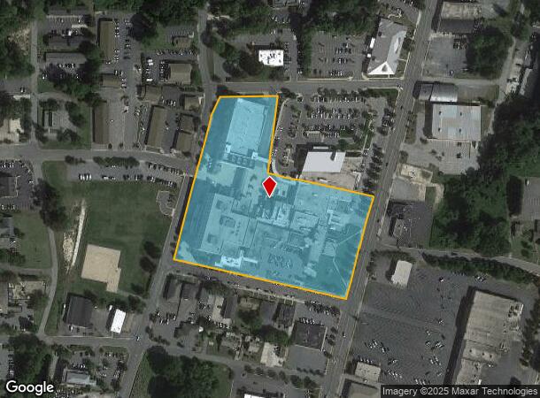  373 N Fayetteville St, Asheboro, NC Parcel Map