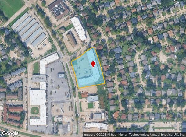 8100 Antoine Dr, Houston, TX Parcel Map