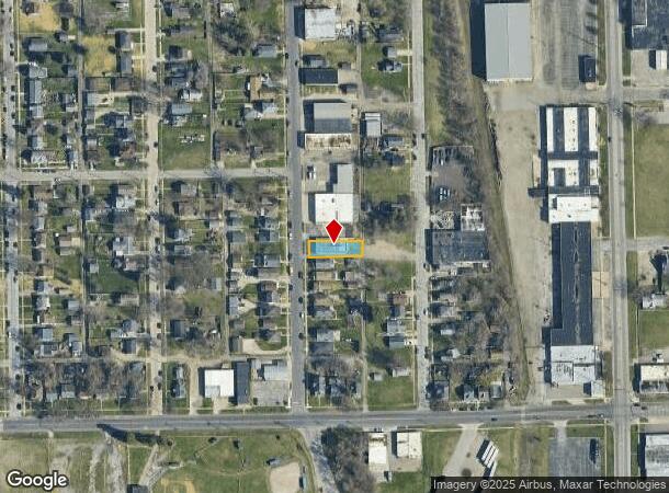  2118 Franklin St, South Bend, IN Parcel Map