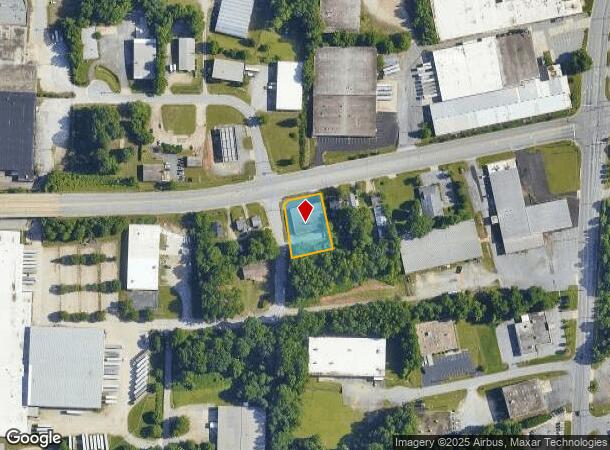  1225 W Market Center Dr, High Point, NC Parcel Map