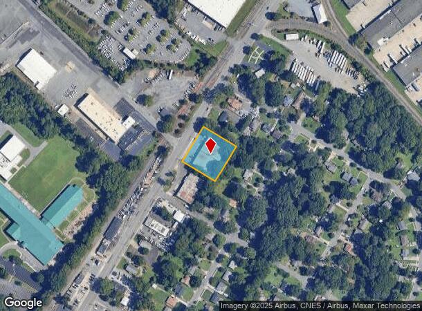  2908 N Graham St, Charlotte, NC Parcel Map