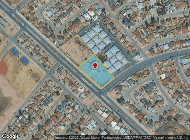 9305 N Loop Dr, El Paso, TX Parcel Map