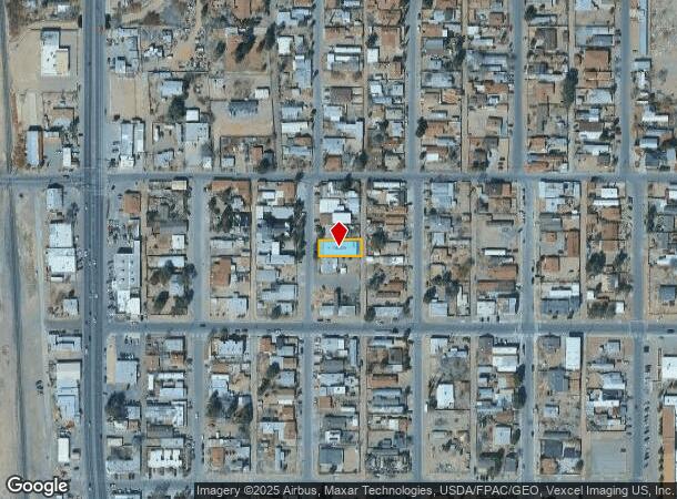 7066 2Nd St, Canutillo, TX Parcel Map