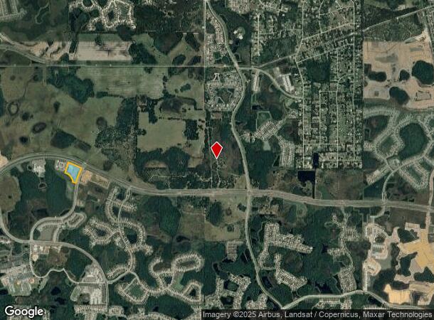  2895 Hueland Pond Blvd, Wesley Chapel, FL Parcel Map