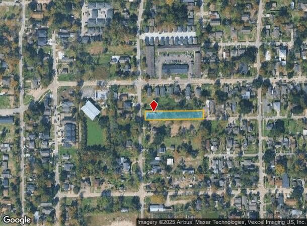 3714 Dabney St, Houston, TX Parcel Map