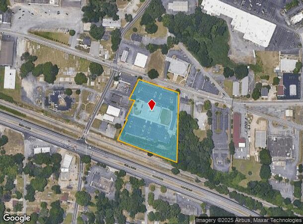  1057 Main St, Forest Park, GA Parcel Map