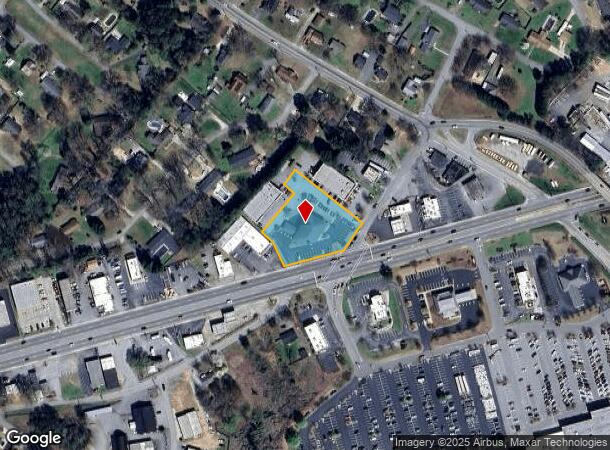  6602 Calhoun Memorial Hwy, Easley, SC Parcel Map