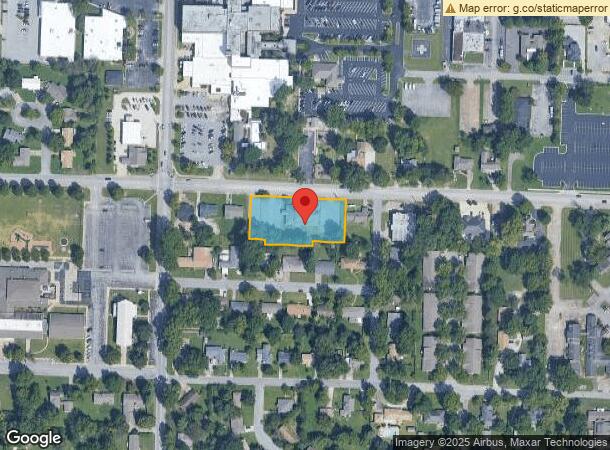  1222 W Poplar St, Rogers, AR Parcel Map