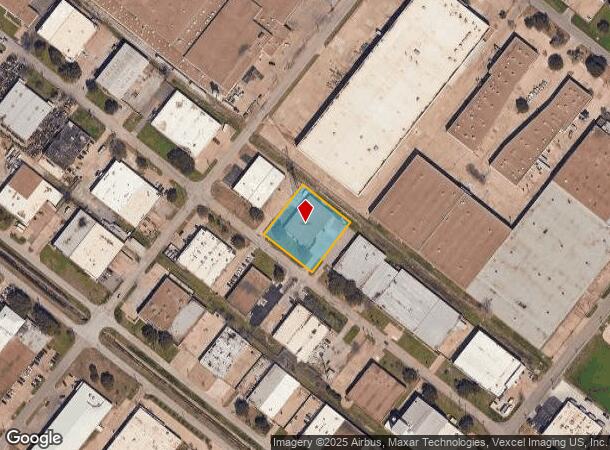  8700 Sovereign Row, Dallas, TX Parcel Map