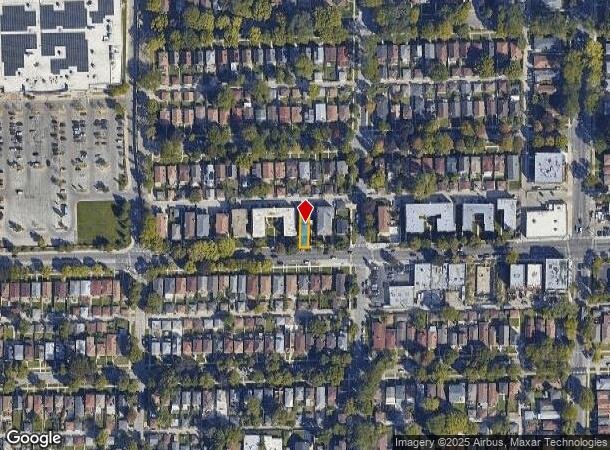  2111 Howard St, Evanston, IL Parcel Map