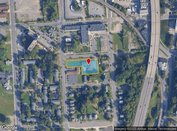  301 Oakwood Ave, Syracuse, NY Parcel Map