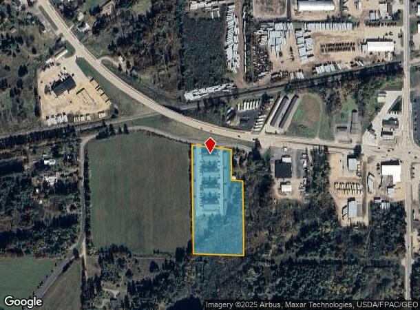 2921 George Rd, Wisconsin Rapids, WI Parcel Map