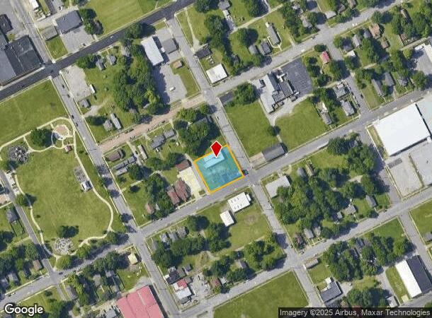  1201 Madison St, Paducah, KY Parcel Map
