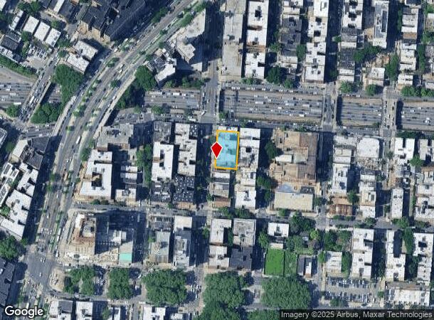 1704 Morris Ave, Bronx, NY Parcel Map