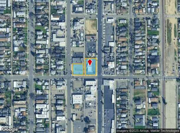311 N Abby St, Fresno, CA Parcel Map