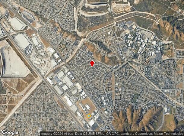  4180 Hallmark Pkwy, San Bernardino, CA Parcel Map