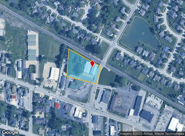 80 N Odell St, Brownsburg, IN Parcel Map