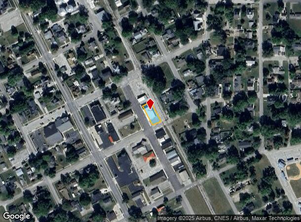  106 N Depot St, Walton, IN Parcel Map