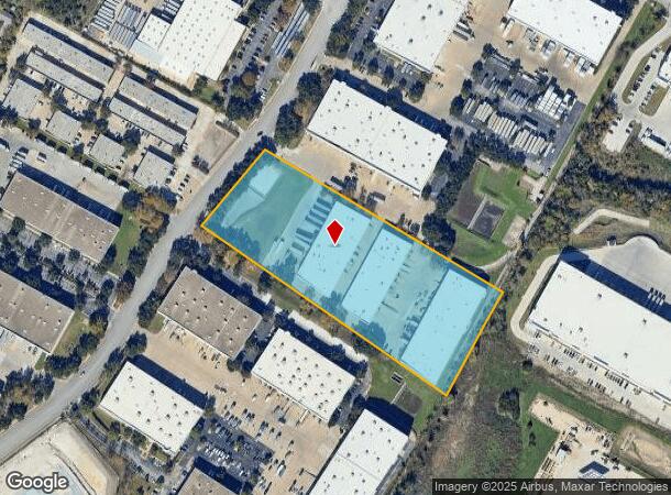  8901 Wall St, Austin, TX Parcel Map