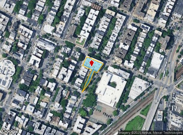 316 E 165Th St, Bronx, NY Parcel Map