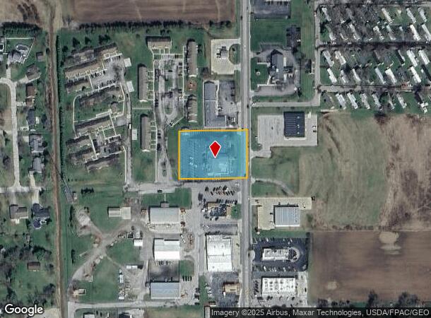 1105 N Shoop Ave, Wauseon, OH Parcel Map