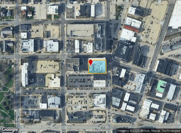  115 W Church St, Champaign, IL Parcel Map