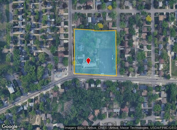 4512 France Ave N, Minneapolis, MN Parcel Map