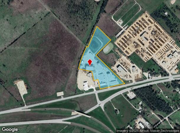 8326 W Sh-21, Bryan, TX Parcel Map