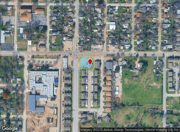  8717 White Settlement Rd, Fort Worth, TX Parcel Map