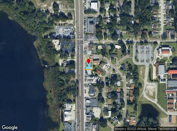 641 N Semoran Blvd, Orlando, FL Parcel Map