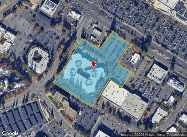  1610 Arden Way, Sacramento, CA Parcel Map