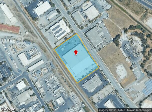  590 Work St, Salinas, CA Parcel Map