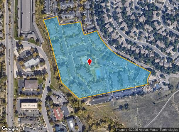  6857 S Homestead Pky, Englewood, CO Parcel Map