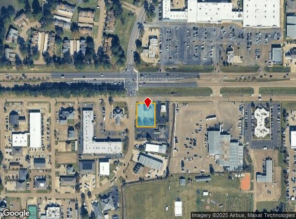 201 Woodgate Dr S, Brandon, MS Parcel Map