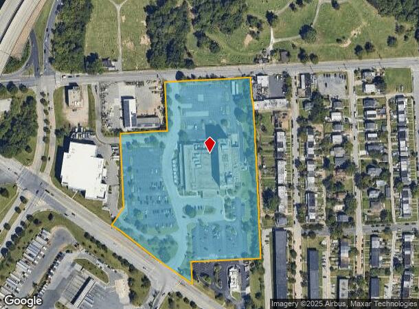  5625 Odonnell St, Baltimore, MD Parcel Map