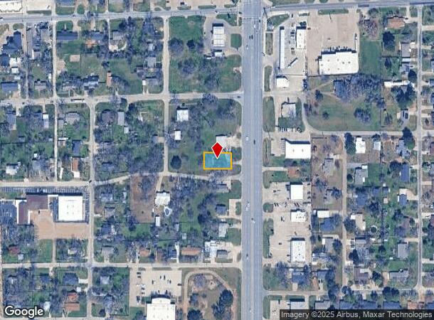 206 S Broadway St, Joshua, TX Parcel Map