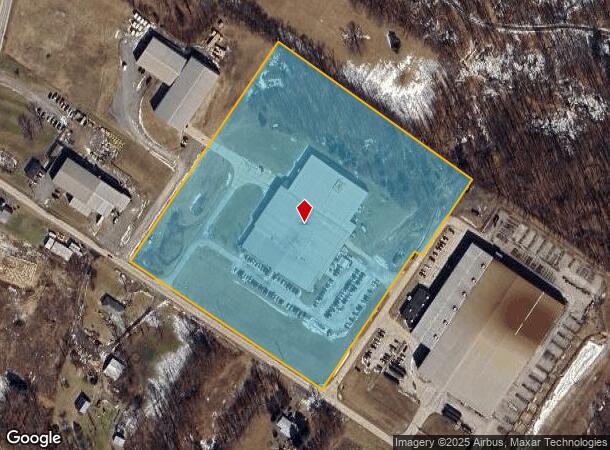 1642 Debence Dr, Franklin, PA Parcel Map