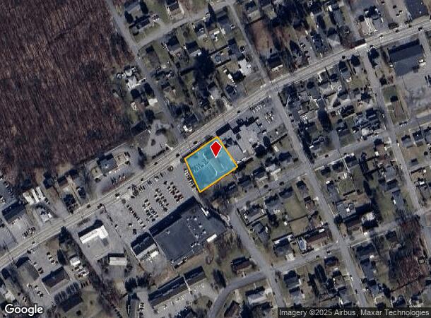  3939 Birney Ave, Moosic, PA Parcel Map