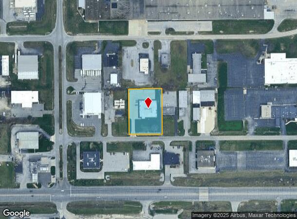  1616 Directors Row, Fort Wayne, IN Parcel Map